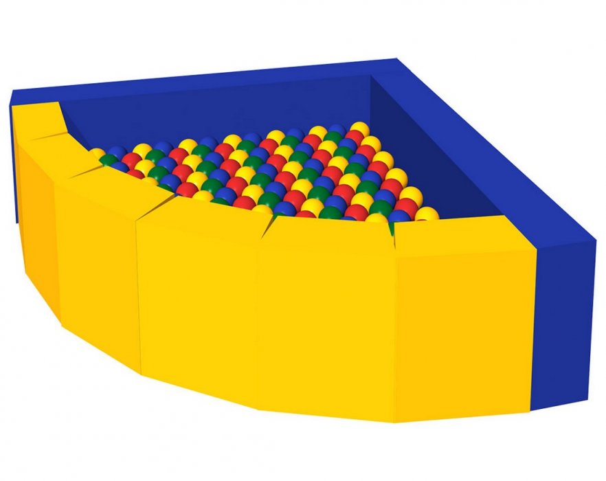 Бассейн с шариками ДМФ Фасолька